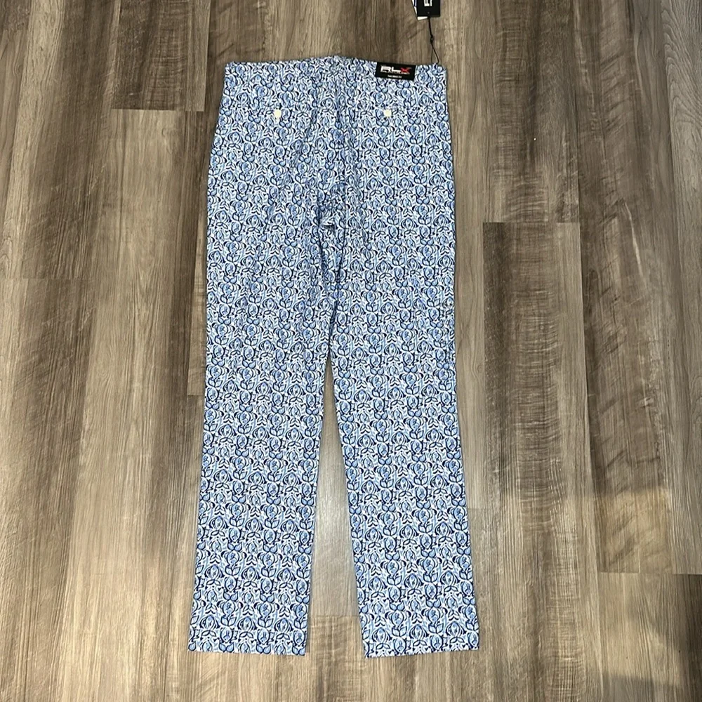 RLX Ralph Lauren Tailored Fit Tropical Fish Golf Pants - 33x32
